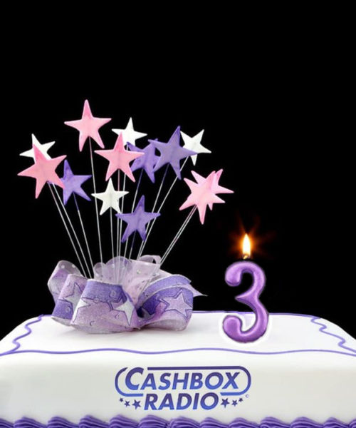 They Say It’s Our Birthday! Cashbox Radio Celebrates 3 Years on the air on March 31.