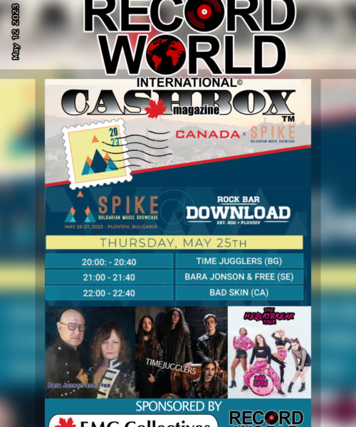 Cashbox Canada and Spike Bulgarian Music Festival Present Showcase in Plovdiv, Bulgaria