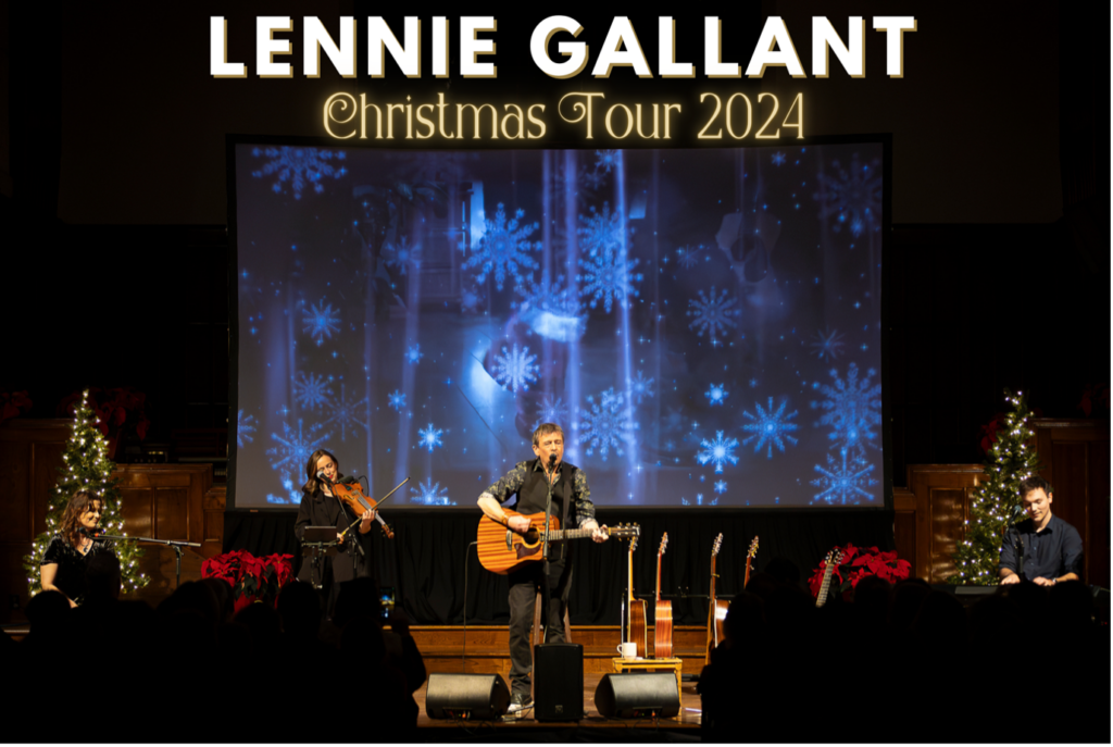 Lennie Gallant announces Christmas Tour 2024